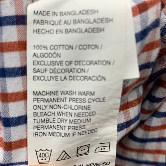 Izod I Checkered Button Down - Picture 4 of 6